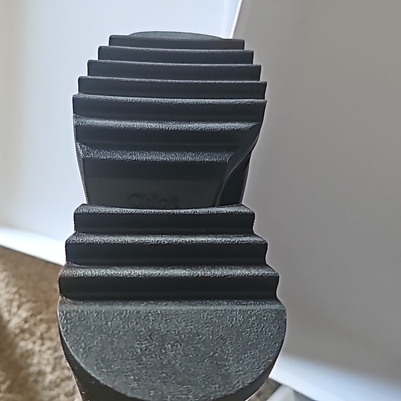 Chloe NEW Black Betty Boots Size 7 - Picture 9 of 10